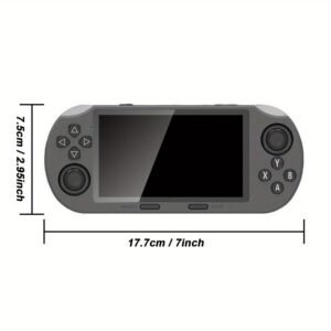 console de jeu portable rétro sf3000 Écran ips 11,43 cm, 3000 mah, système d'exploitation linux (compatible avec apk/gapps), système de jeu portable pour joueur unique avec Émulation classique nes/gba/psp/ps1, ordinateur de poche pour s &