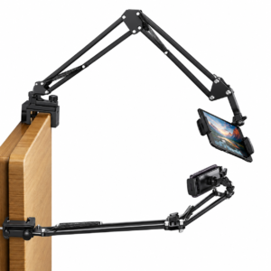 Maison support tablette lit bras long orientable
