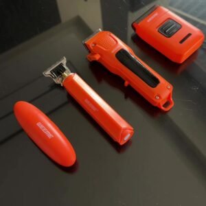 kit de toilettage électrique sans fil 4 en 1 pour hommes weeme avec tondeuse à cheveux, coupe barbe, tondeuse à poils de nez et rasoir électrique, système de coiffeur professionnel pour la maison, cadeau pour hommes