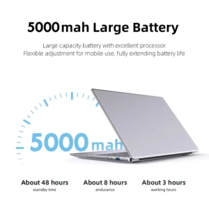 ordinateur portable xiaman ultra fin windows 11, 14,1 pouces, 12 go de ram, 1 to de ssd, processeur intel atom a3950, écran 1920*1080, ordinateur de bureau et d'étude