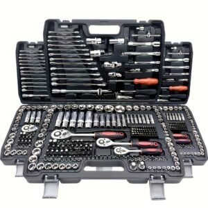 ensemble d’outils de réparation automobile 50/63/226 pièces, clé à cliquet, douilles sae métriques 1/2", 1/4", 3/8", outils professionnels pour ingénieurs, adapté aux projets, maison, garage, entretien et réparation de véhicules, outils d’urgence routière