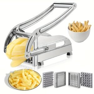 Maison coupe légumes, coupe frites en acier inoxydable, hachoir à pommes de terre carottes concombres, accessoires de cuisine