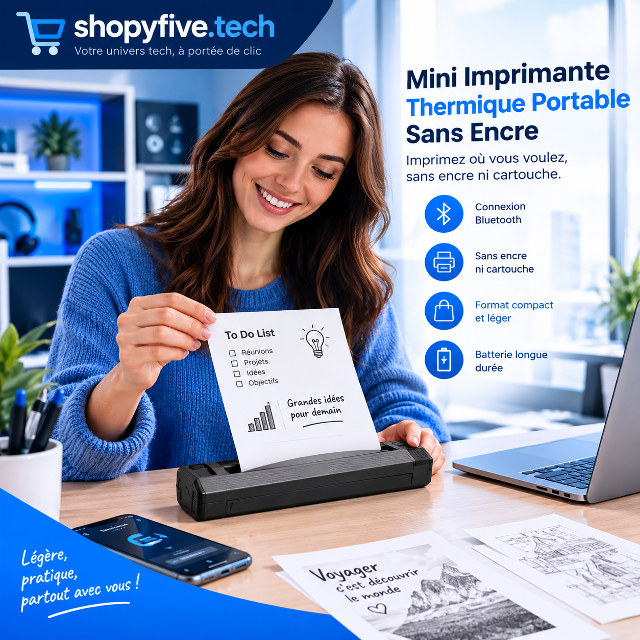 mini imprimante thermique portable sans encre mini imprimante thermique portable sans encre